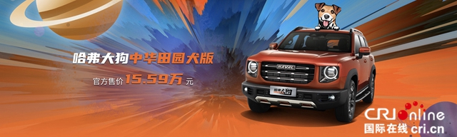 Car Channel [Information] Haval Big Dog 2.0T 4WD Edition Chinese Pastoral Dog is on the market, priced at 155,900